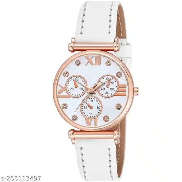 Analog Watch for Women (Multicolor)