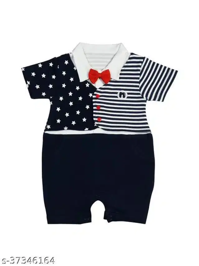 Rompers for Boys (Multicolor, 3-6 Months)
