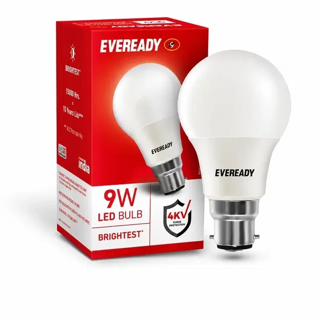 Eveready 9W  B22 Led Bulb, White