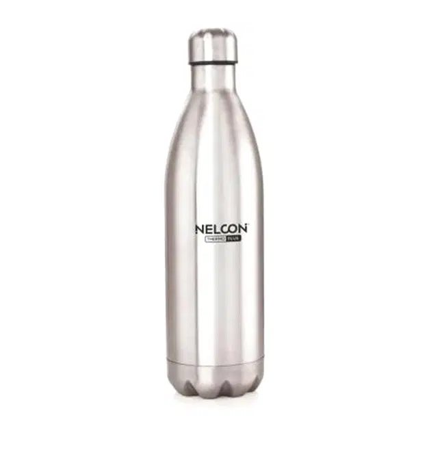 NELCON Double Wall Thermo Plus Cola Flask, 1000 ml, Pack of 1