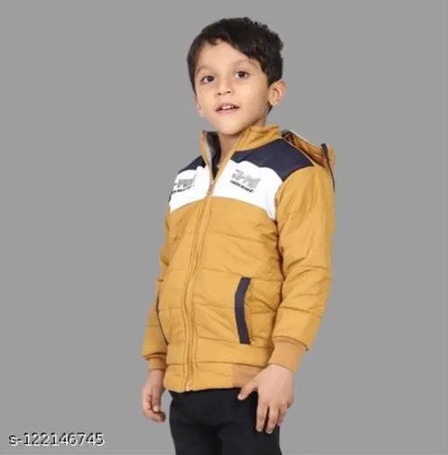 Polyester Jacket for Boys (Multicolor, 0-3 Months)