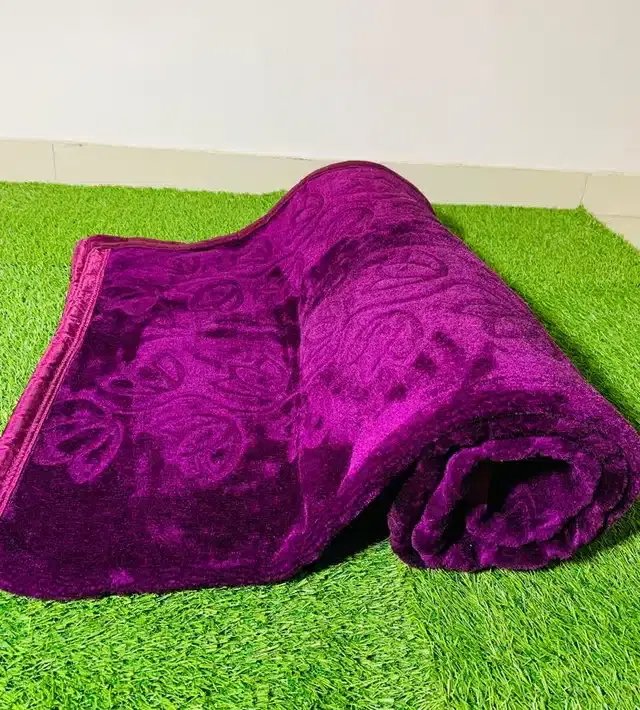 Mink Embossed Blanket, Assorted, 60x90 Inches