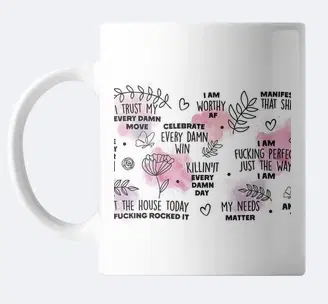 Ceramic Gifting Mug, White, 330 ml