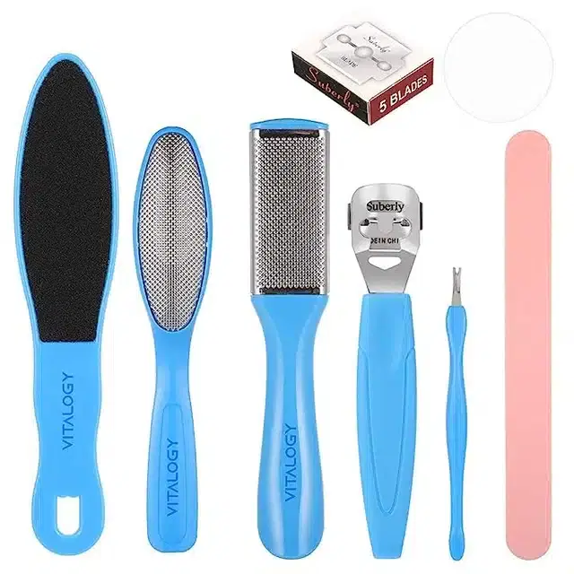 Beauzy 8 in 1 Pedicure Kit, Multicolor, Pack of 8