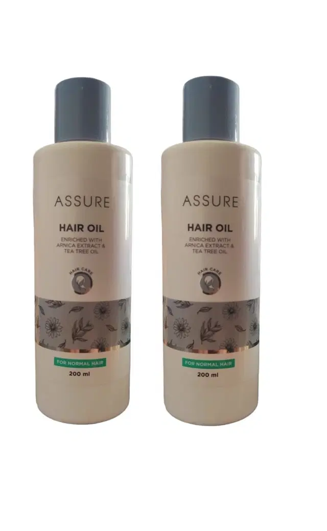 Assure Herbal Hair Oil, 200 ml, Pack of 2