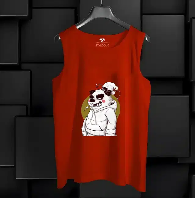 Vest for Men (Red, XL)