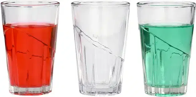 Liquor cum Cocktail Glasses, Transparent, 150 ml, Pack of 3