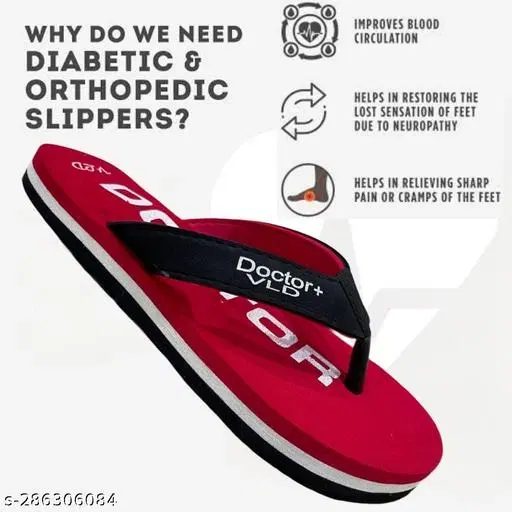 Flipflop for Women, Red (8)