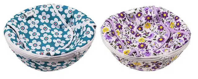 Cotton Washable Roti Rumals, Multicolor, Pack of 2