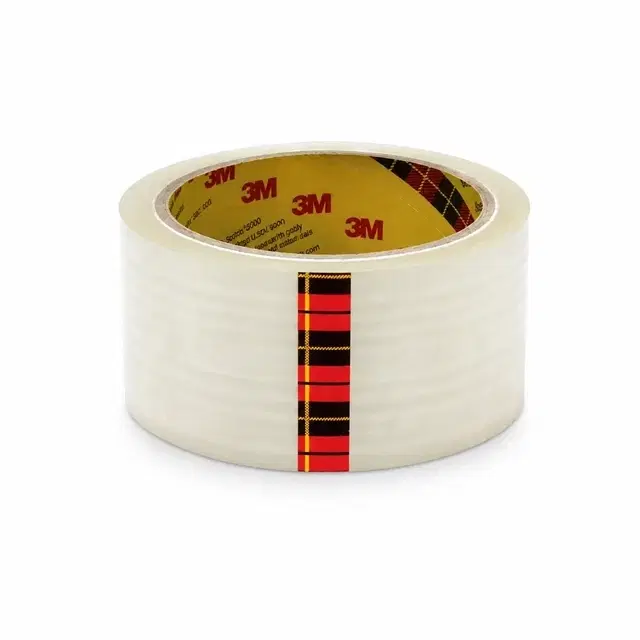 Scotch 3m Bopp Packaging Transparent Tape | 48mm X 50 Meter | Pack Of 1 | Strong Adhesive Sealant | For Packaging, Decorating And Diy