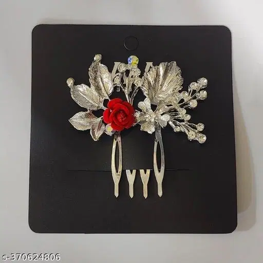 Hair Bun Extension for Women (Silver)
