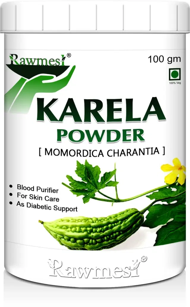 Pure Ayurvedic Karela Powder, 100 g