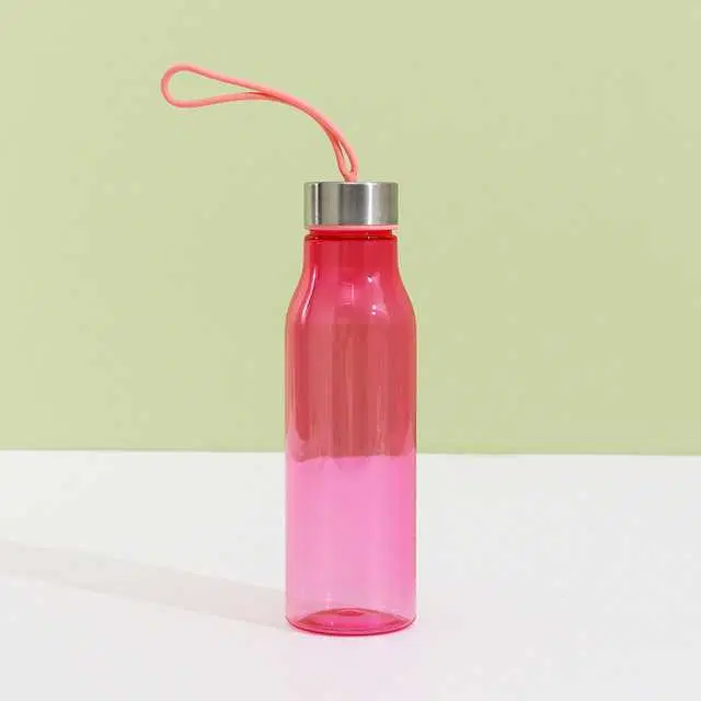 Ximi Vogue Portable Plastic Bottle 600 ml/20.2Fl.Oz., Pink, X-378