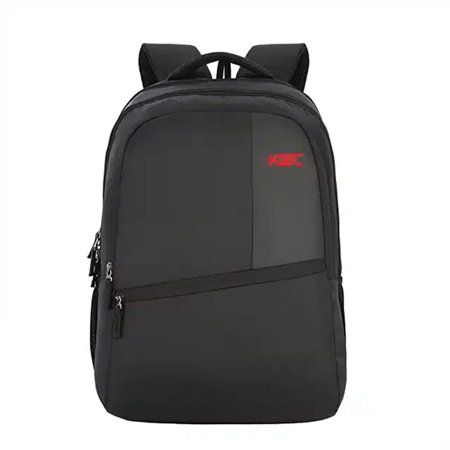 Polyester Backpacks for Women (Black)
