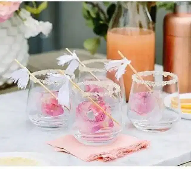 Fancy Water & Wine Glass, 350 ml, Pack of 4