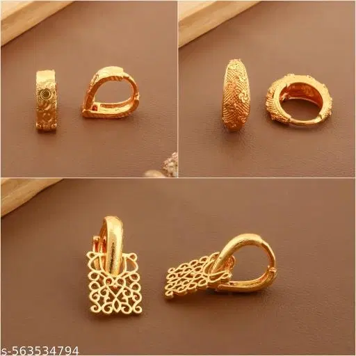 High Quality Earrings/Studs/Bali Combo