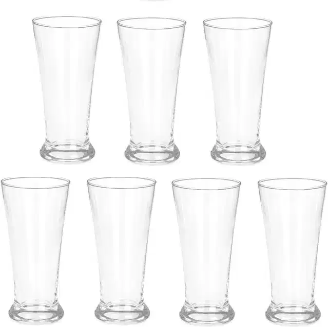 Liquor cum Cocktail Glasses, Transparent, 300 ml, Pack of 7