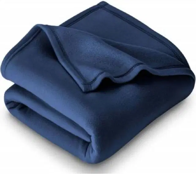 Fleece Blanket, Blue, 60x90 Inches