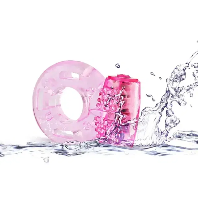 Penis Vibrator Ring for Men, Pink