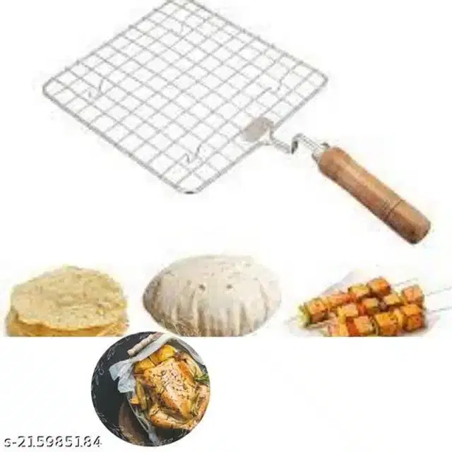 Stainless Steel BBQ Grill, Silver