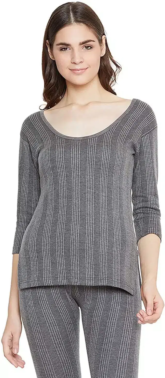 Women's Thermal Top (Grey, 110) (GH-8)