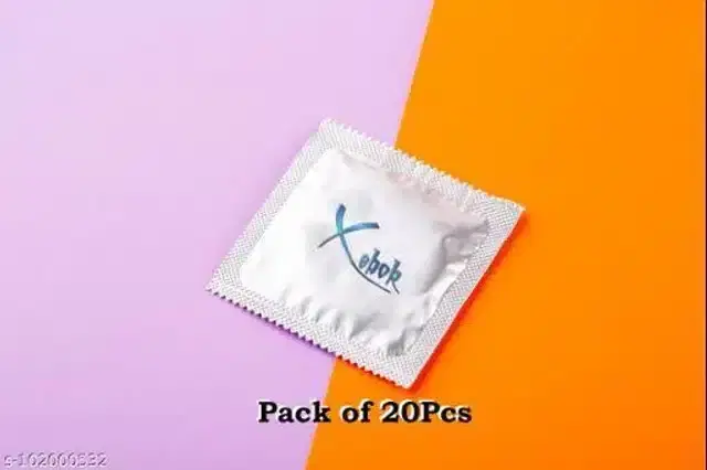 Xebok Fruits Flavoured Extra Dotted Condoms, Pack of 20
