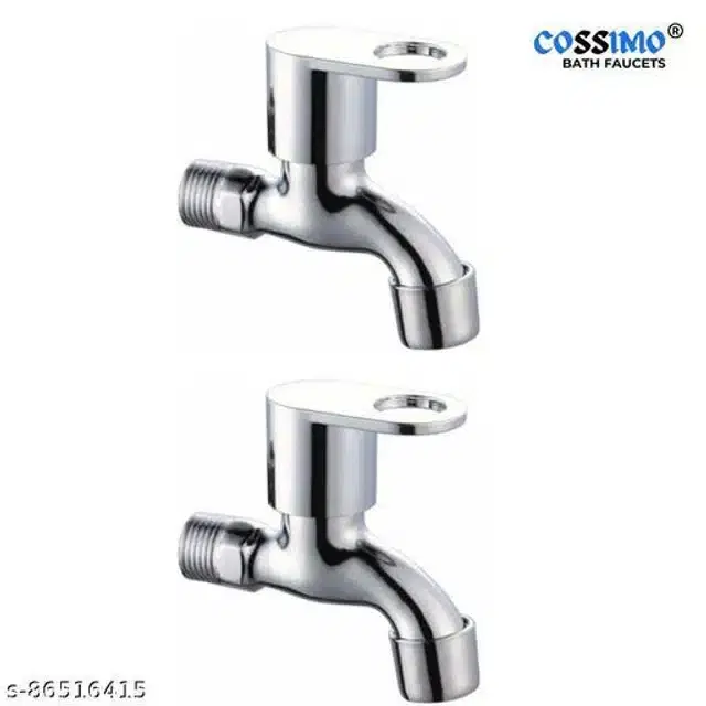 Bathroom Tap, Silver, Pack Of 2