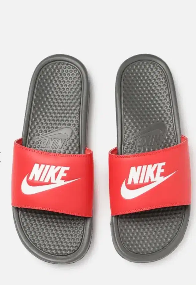 Slider for Men (Black & Red, 10)