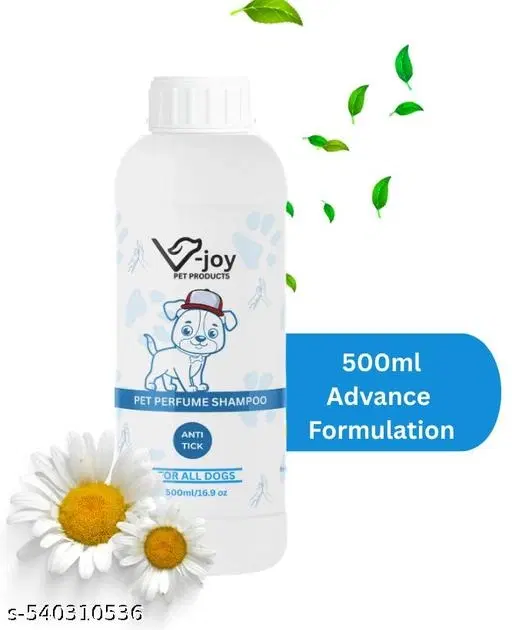 Dry Skin & Itch Relief Pet Shampoo for Dogs ,500ml ,(Pack Of 1)