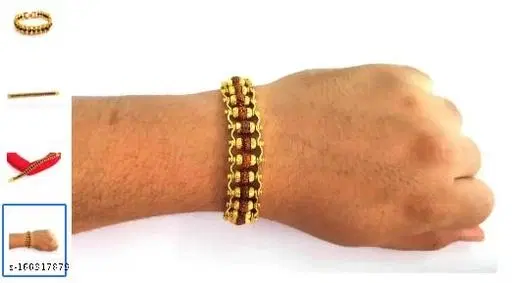 Gold Plated Brass Bracelet for Men