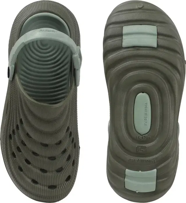 Clogs for Men, Green (6)