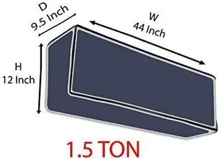 Polyester AC Cover, Blue