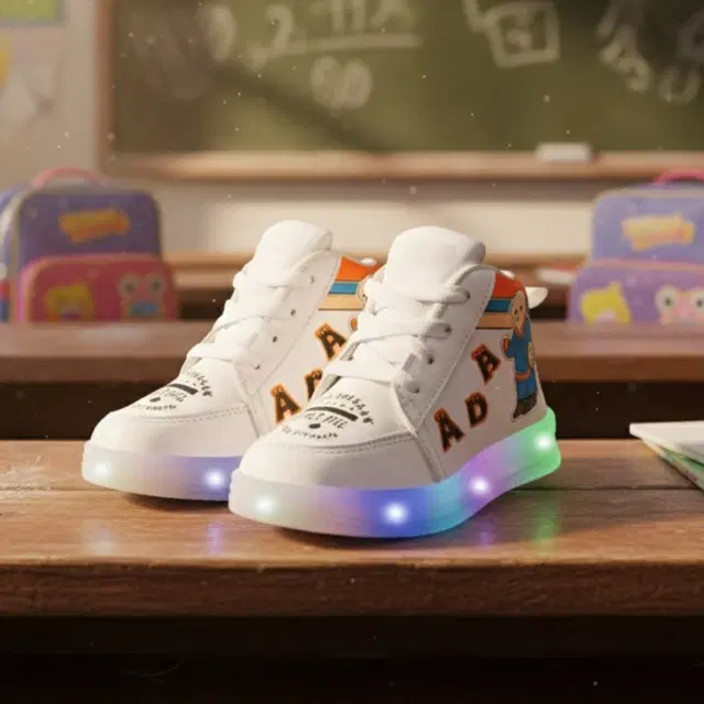 Casual Shoes for Kids (White, 6 C)