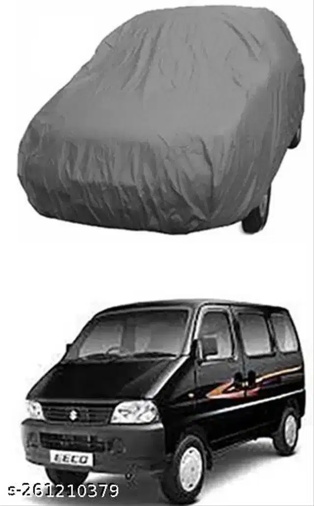 Taffeta Waterproof Car Cover for Maruti Suzuki Eeco, Multicolor