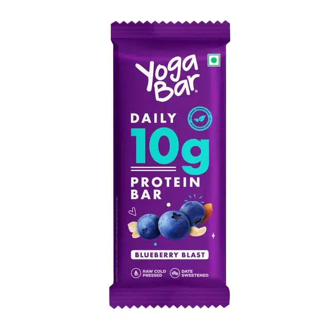 Yogabar Protein Bar Blueberry Blast 50 g