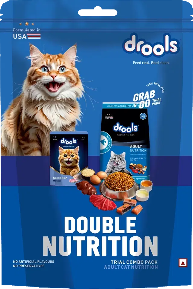 Drools Double Nutrition Cat Adult 70 g