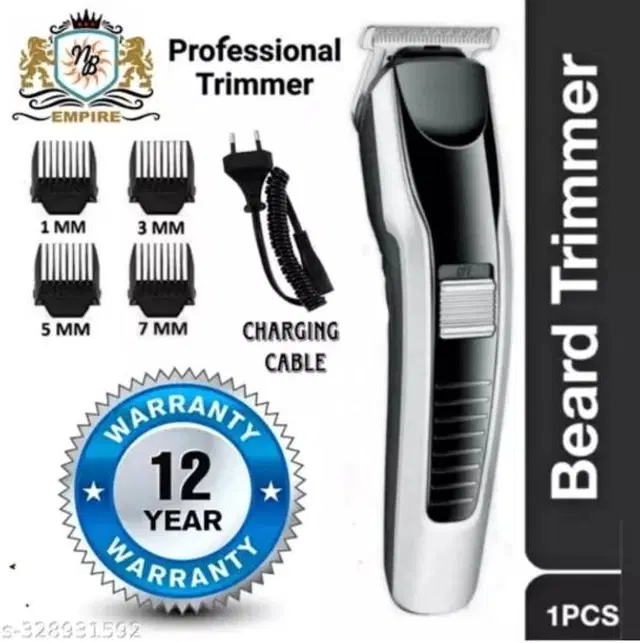 Professional Hair Trimmer for Men & Women, Black