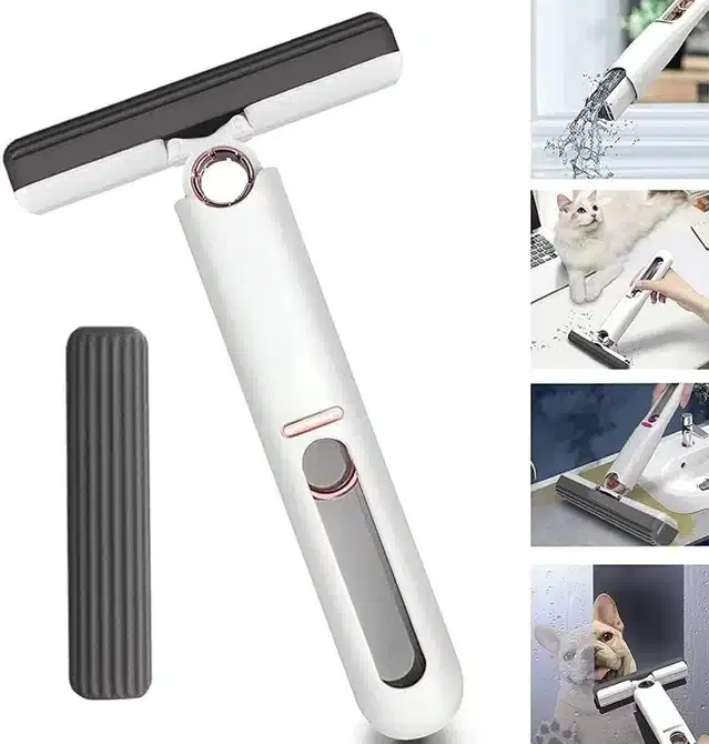 Portable Mini Kitchen Cleaning Mop, Multicolor