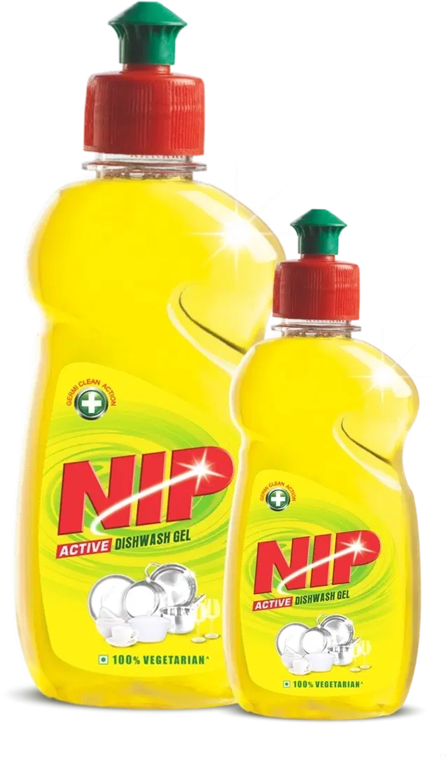 Nip Yellow Dishwash Gel 750 ml + 250 ml