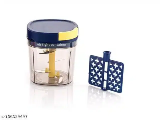 Plastic Manual Chopper, Multicolor