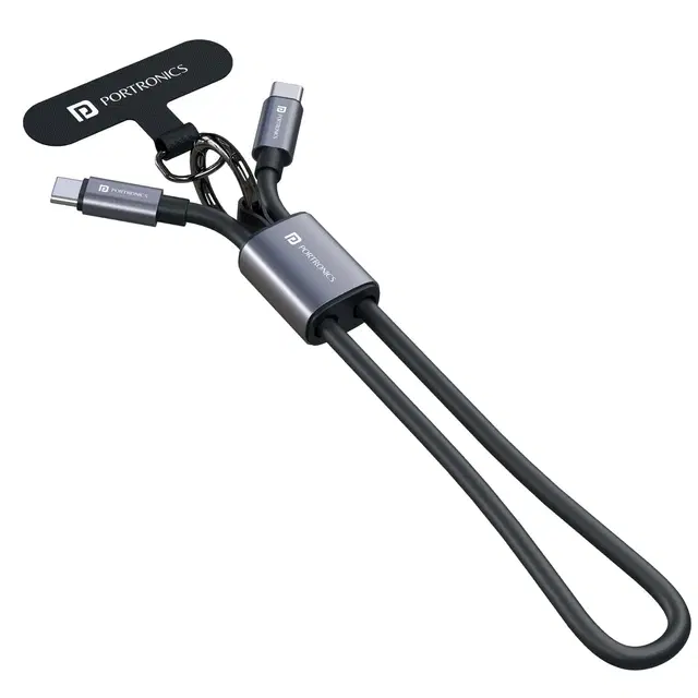 Portronics Velin Type C To Type C 60w 30Cm