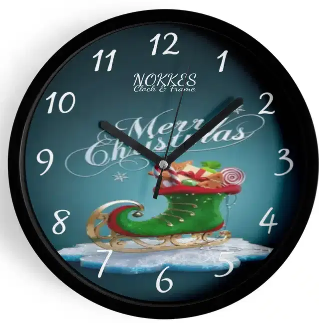 Christmas Analog Watch for Home, Multicolor, 7 Inches