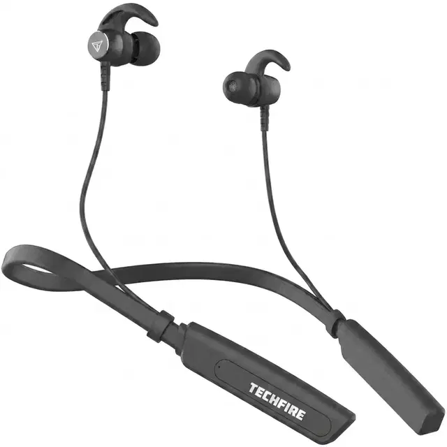 TECHFIRE Hi-Bass Wireless Neckband [Black]