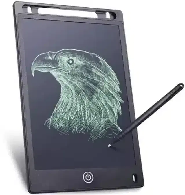 Electronic LCD Kids Writing Tablet with Pen, Multicolour, 8.5"