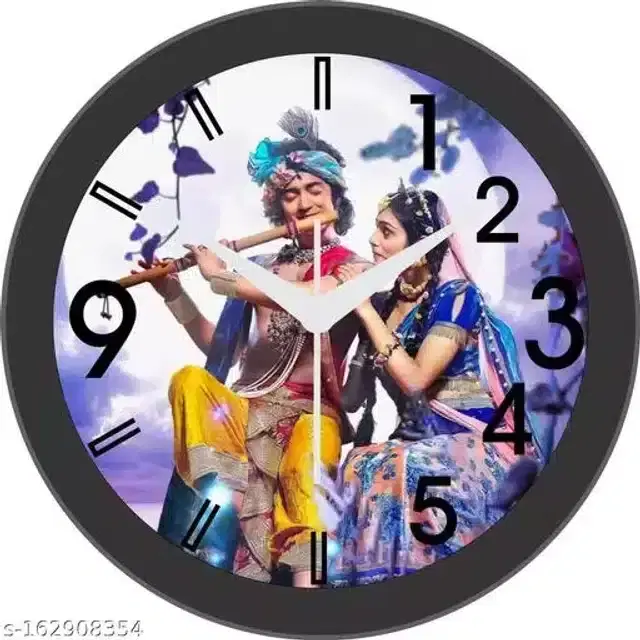 Wall Clock for Home, Multicolor, 10"