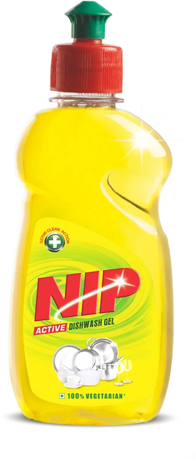 Nip Yellow Dishwash Gel 250 ml