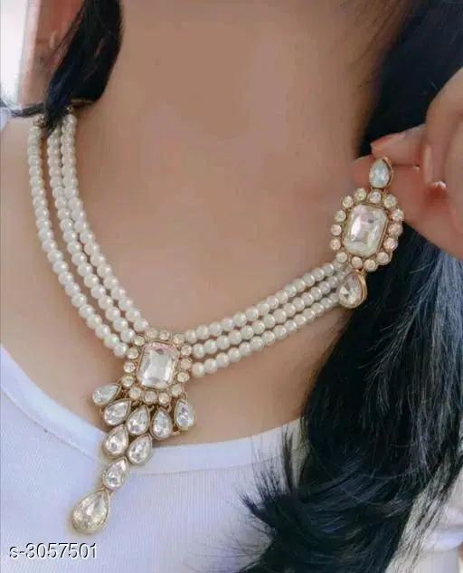 Women's Gold Plated Jewellery Set