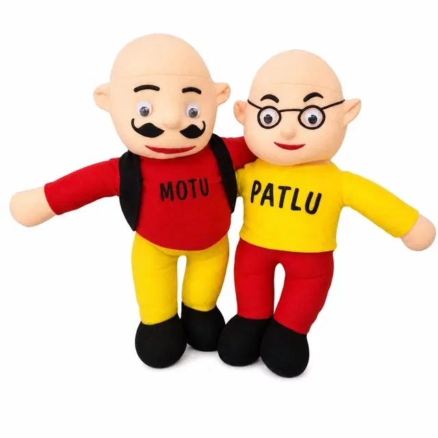 Motu Patlu Stuffed Toy, 30 cm