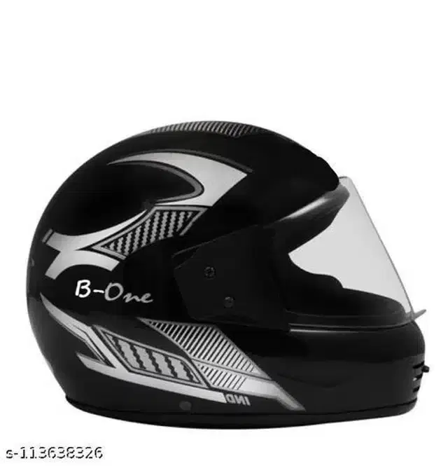 Full Face Helmet For Men, Black