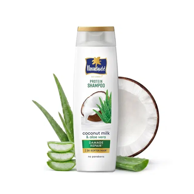 Parachute Advansed Protein Shampoo | With Coconut Milk And Aloe Vera | 80 ml